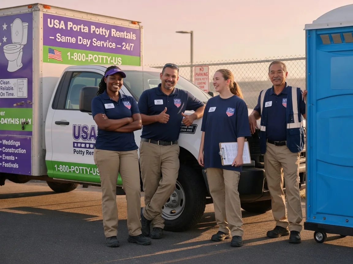 Porta Potty Rental company in Fruitland, MD